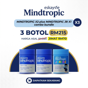Mindtropic + Mindtropic Junior by Eskayvie - Kombo 3 Botol
